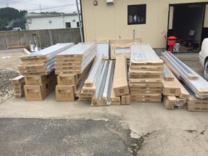 部材の多いこと